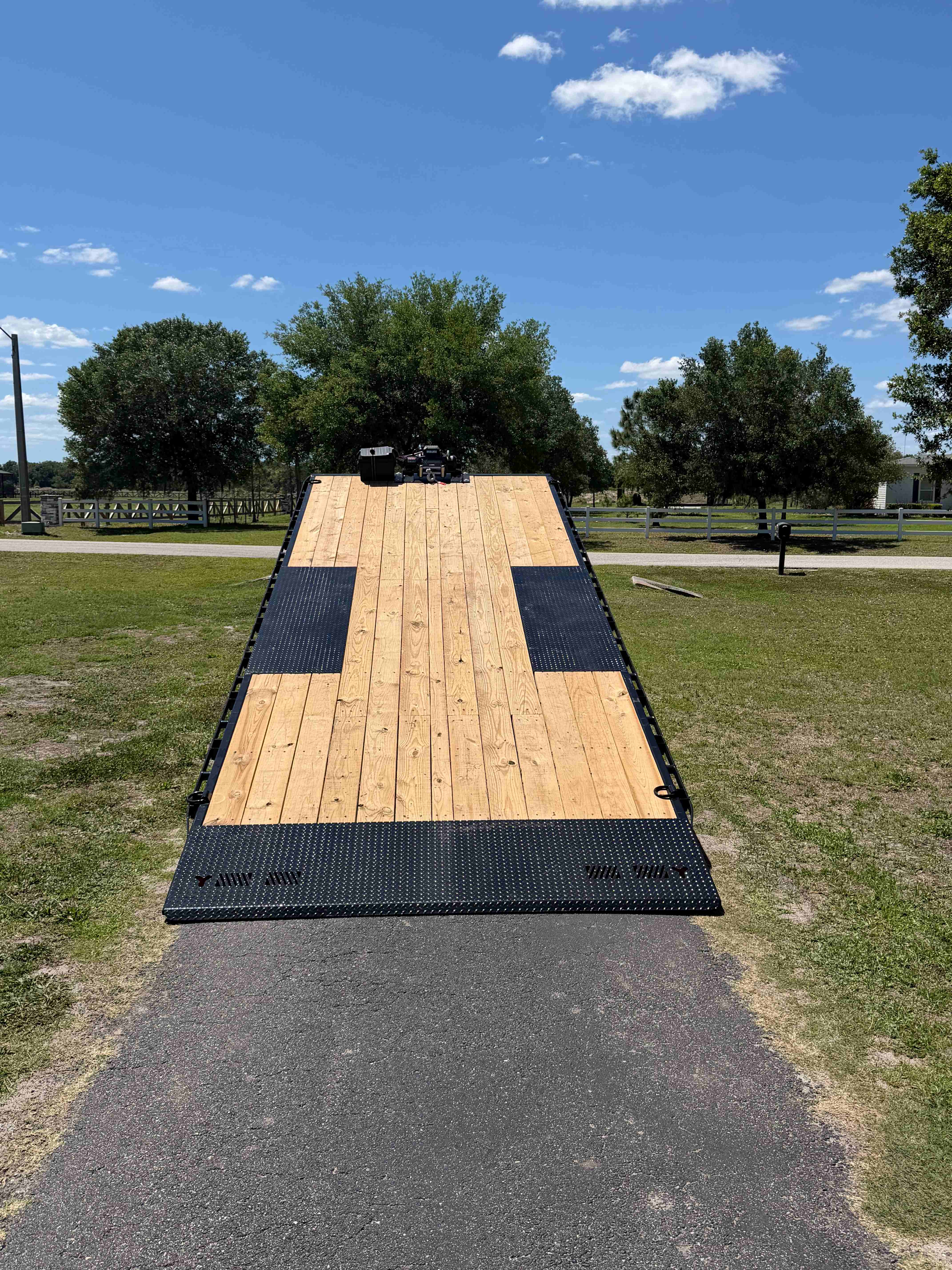 24ft Deckover Tilt Trailer